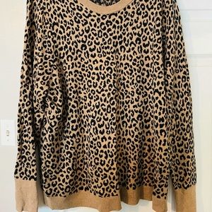 A New Day Leopard Sweater